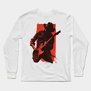 Indy Rock - Guitar Hero - Adventure Long Sleeve T-Shirt